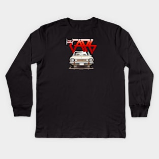 Rocking to The Cars in your Dodge Colt! Kids Long Sleeve T-Shirt